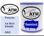 Preview: Porsche, Ice Blue Metallic, M5Q: 1L Lackdose, von ATW Autoteile West.